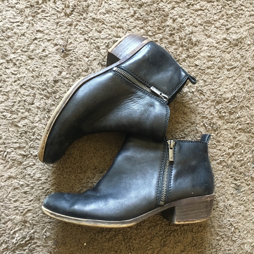 Black Lucky Brand Booties